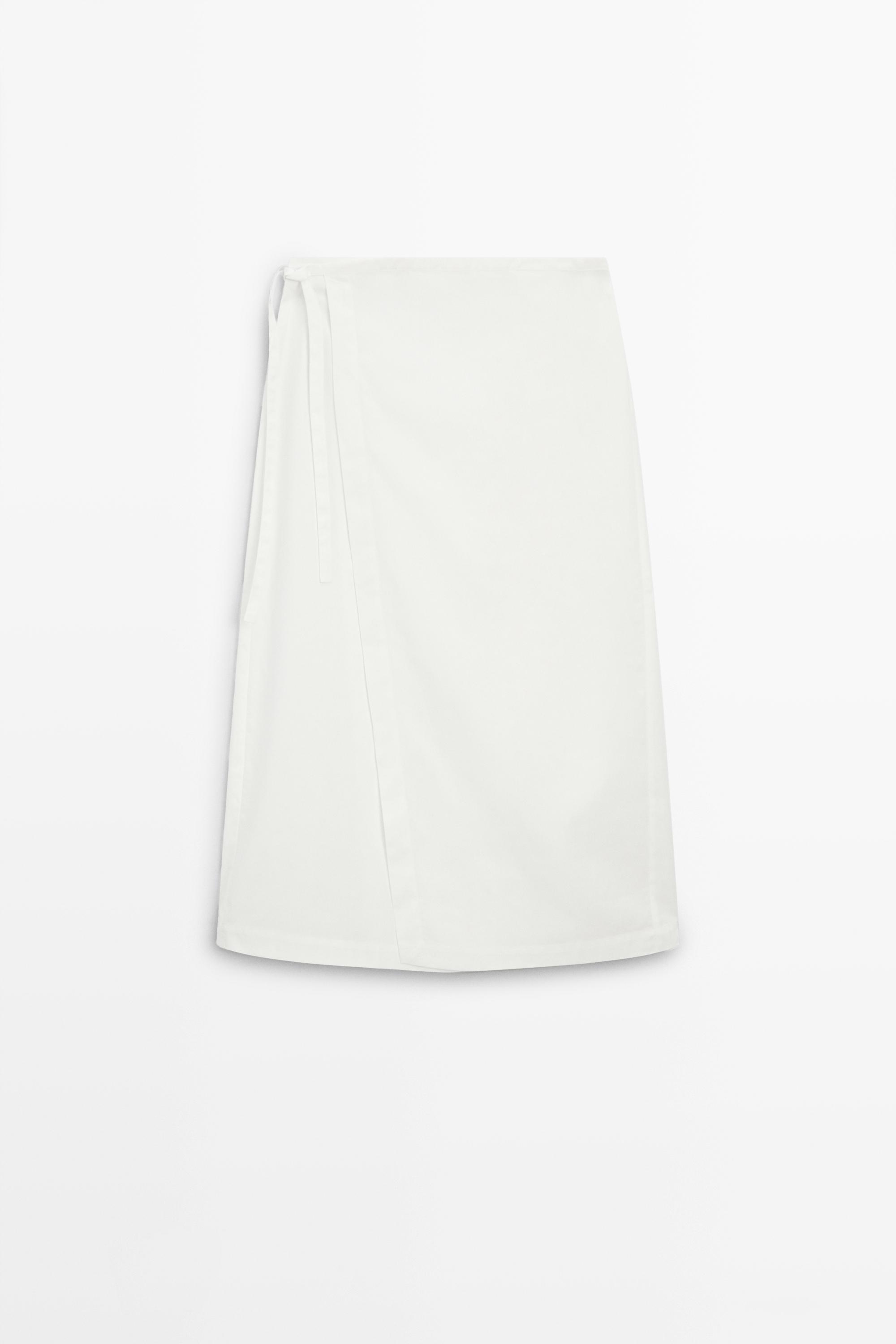 Jupe midi portefeuille - STUDIO